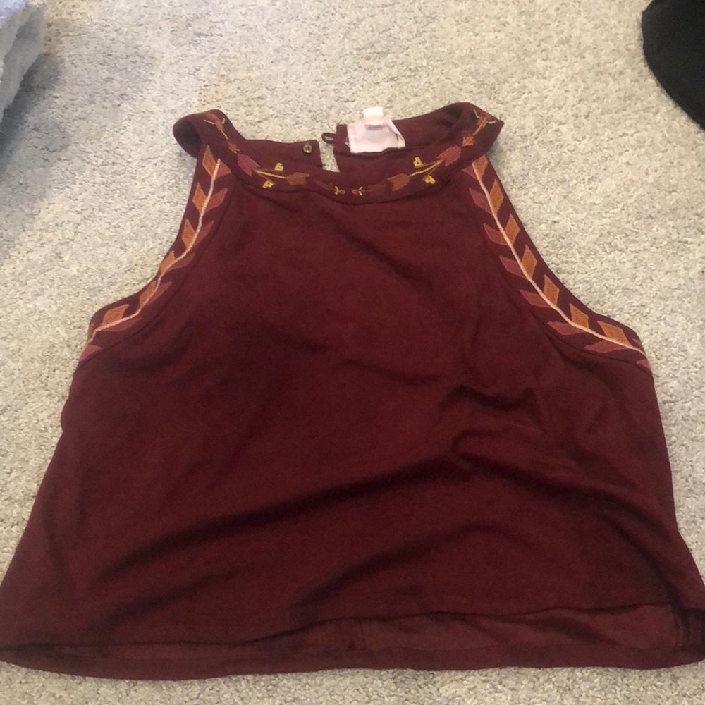 Crop top tank top